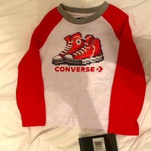 Toddler 2T long sleeve baseball tee